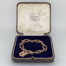  Vintage 9ct Rose Knot Design Bracelet