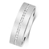 9ct Diamond Set Gents Wedding Band