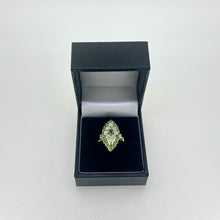  Pre-owned 9ct Gold Emerald and Opal Ring