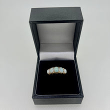  Antique 18ct Gold Opal and Diamond Ring