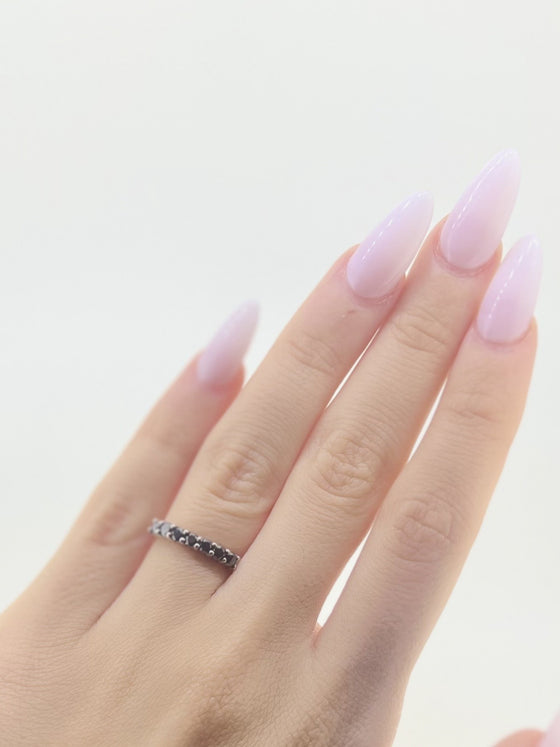 Pre-Loved 18ct Black Diamond Eternity Ring