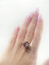 Antique 18ct Diamond and Ruby Ring