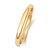 18ct Yellow Traditional Court Light Weight 2mm Wedding Ring