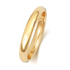 18ct Yellow Traditional Court Light Weight 3mm Wedding Ring