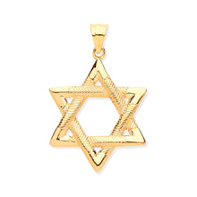  9CT FANCY STAR OF DAVID