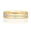 9ct Yellow Gold Diamond Set Ladies Wedding Ring