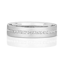  9ct Diamond Set Ladies Wedding Band