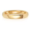 9ct Yellow Soft Court Light Weight 3mm Wedding Ring