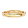 9ct Yellow Traditional Court Medium Weight 2.5mm Wedding Ring