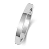 Platinum Flat Medium Weight 2mm Wedding Ring