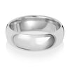 Platinum Traditional Court Light Weight 6mm Wedding Ring